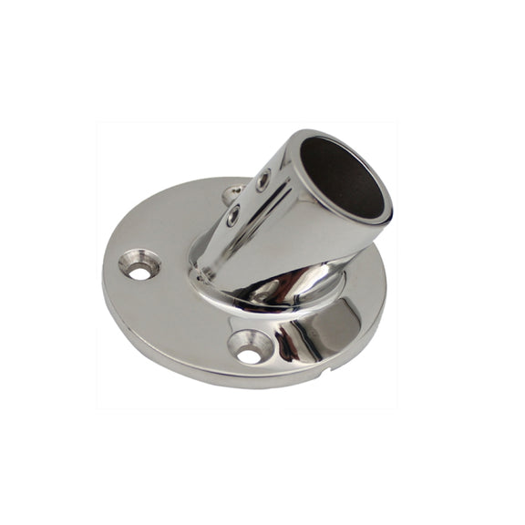 60 Degree Round Pipe Seat 316 Stainless Steel Corrosion-Resistant Marine Tube Seat, Specification: 22mm 7/8 inch