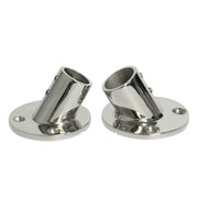 60 Degree Round Pipe Seat 316 Stainless Steel Corrosion-Resistant Marine Tube Seat, Specification: 25mm 1 inch
