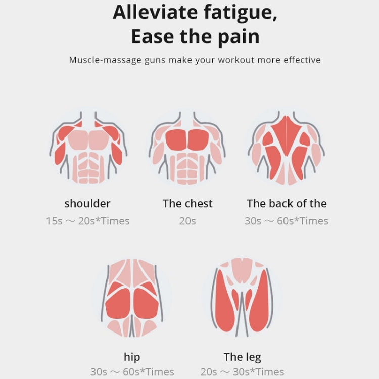 Y8-1 Fitness Massage Fascia Muscle Vibration Massager, Specification: Black(US Plug) - free shipping - PMC TechLife - Order now!