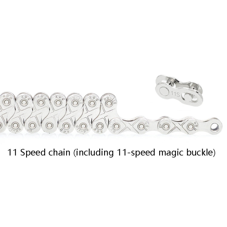 Mountain Road Bike Chain Electroplating Chain, Specification: 11 Speed