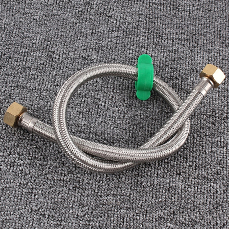 70cm Copper Hat 304 Stainless Steel Metal Knitting Hose Toilet Water Heater Hot And Cold Water High Pressure Pipe 4/8 Inch DN15 Connecting Pipe - free shipping - PMC TechLife - Order now!