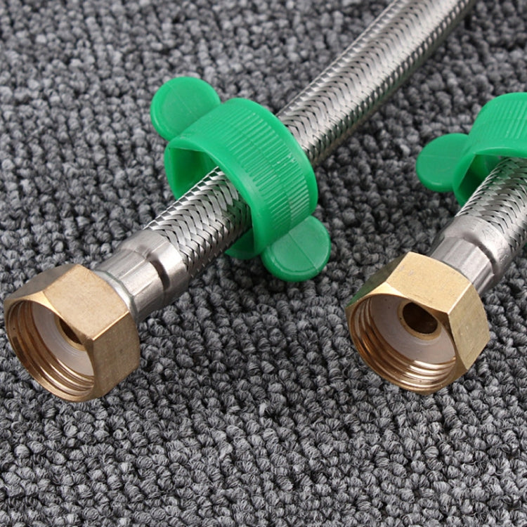 3m Copper Hat 304 Stainless Steel Metal Knitting Hose Toilet Water Heater Hot And Cold Water High Pressure Pipe 4/8 Inch DN15 Connecting Pipe