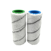 1 Pair HJ-PJ-0117 Multi-Floor Brush Cleaning Brush Roller Brush For Kaica FC3D / FC5