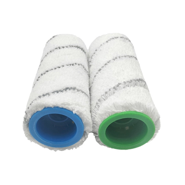 1 Pair HJ-PJ-0117 Multi-Floor Brush Cleaning Brush Roller Brush For Kaica FC3D / FC5