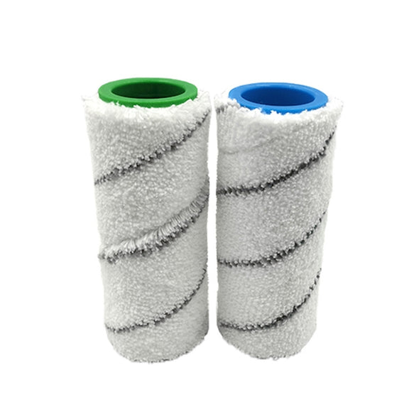 1 Pair HJ-PJ-0117 Multi-Floor Brush Cleaning Brush Roller Brush For Kaica FC3D / FC5