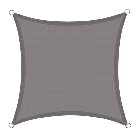 Outdoor Garden Sunshade Sail Water-resistant Anti-UV Canopy, Size: 3m x 4m(Gray)