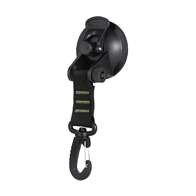3 PCS Car Tent Suction Cup Home Users Outside Travel Portable Suction Cup Hook Round Carabiner(Green) - Tents & Accessories by PMC TechLife | Online Shopping South Africa | PMC TechLife | Buy Now Pay Later Mobicred