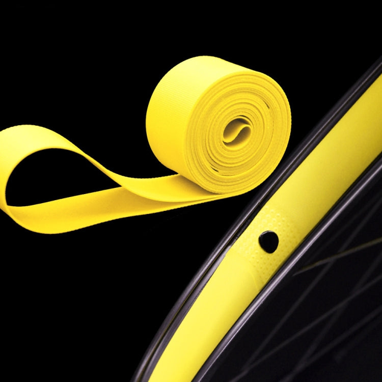 10 PCS Road Mountain Bike Anti-Stab Tire Pad Bicycle Wheel Set PVC Spoke Lining Tape, Colour: Yellow(26inch x 18mm) - Others by PMc TechLife | Online Shopping South Africa | PMc TechLife | Buy Now Pay Later Mobicred