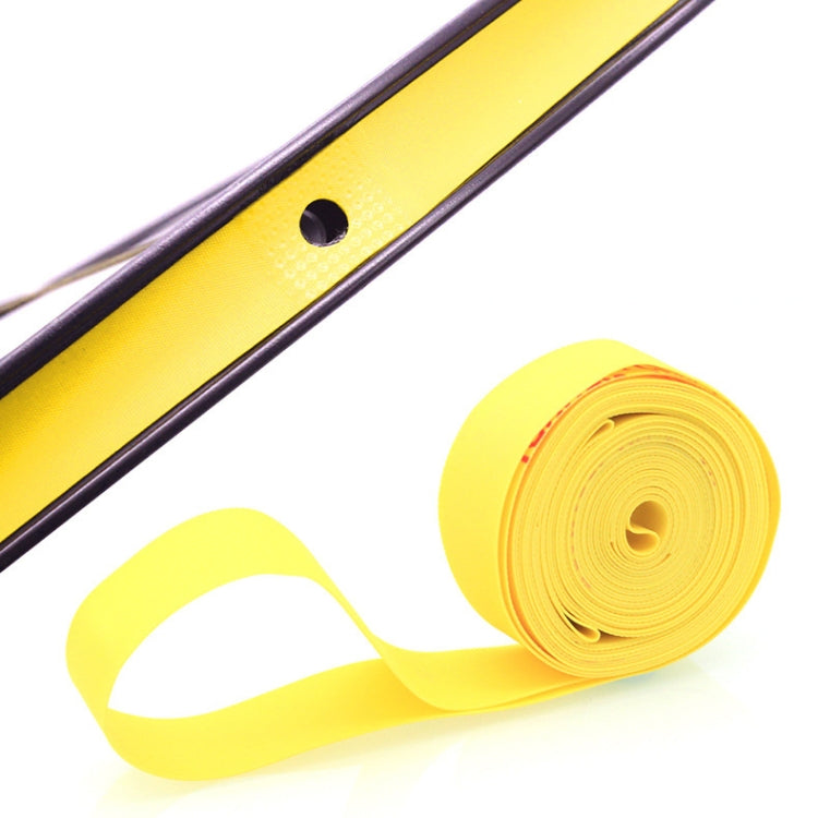 10 PCS Road Mountain Bike Anti-Stab Tire Pad Bicycle Wheel Set PVC Spoke Lining Tape, Colour: Yellow(700C x 18mm) - Others by PMc TechLife | Online Shopping South Africa | PMc TechLife | Buy Now Pay Later Mobicred