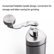 Household Stainless Steel Hand-Cranked Coffee Machine Grinder(Transparent Model)