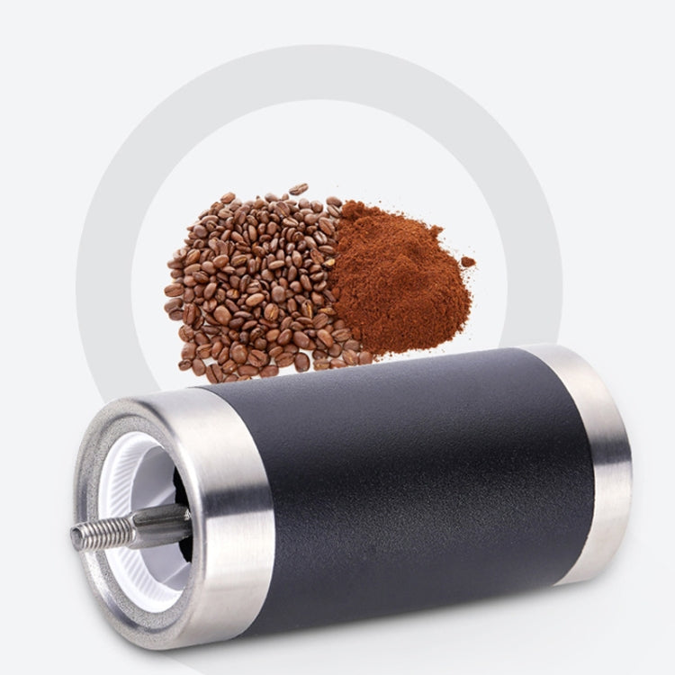 Hand Crank Coffee Machine Manual Pepper Mill Grinder(Mid Black)