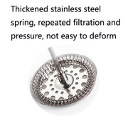 Household Hand Brewed Coffee French Filter Press Pot Glass Tea Maker(600ml)