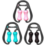 MIKE Loop Leg Roller Massager Muscle Spiral Line Relaxation Yoga Foam Roller(Girl Pink)