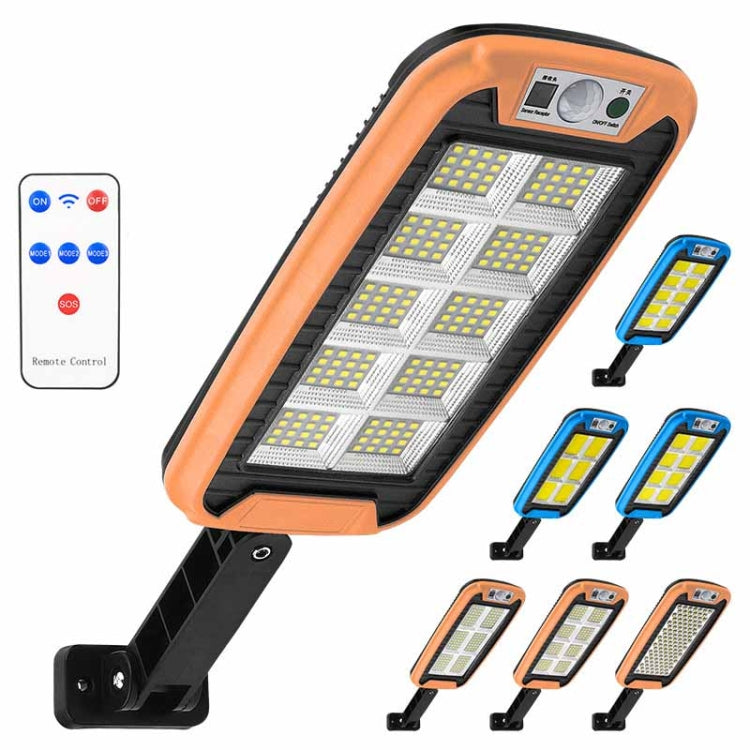 TG-TY07705  6 x 40 COB Solar Outdoor Water-resistant Wall Light Human Body Induction Garden Light Fence Lighting Street Light