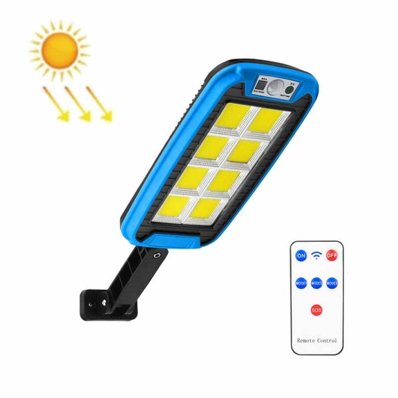 TG-TY07706  8 x 30 COB Solar Outdoor Water-resistant Wall Light Human Body Induction Garden Light Fence Lighting Street Light