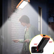 TG-TY07706  8 x 30 COB Solar Outdoor Water-resistant Wall Light Human Body Induction Garden Light Fence Lighting Street Light
