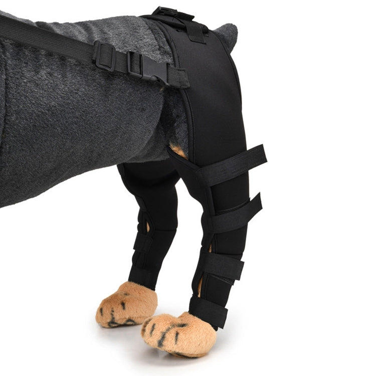 Pet Dog Leg Knee Guard Surgery Injury Protective Cover, Size: XS(Black) - Protective & Protection by PMC TechLife | Online Shopping South Africa | PMC TechLife