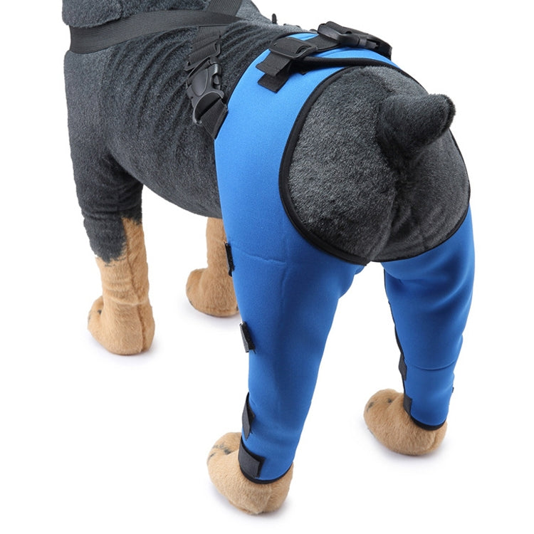 Pet Dog Leg Knee Guard Surgery Injury Protective Cover, Size: M(Blue) - Protective & Protection by PMC Jewellery | Online Shopping South Africa | PMC Jewellery | Buy Now Pay Later Mobicred