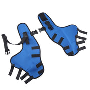Pet Dog Leg Knee Guard Surgery Injury Protective Cover, Size: M(Blue)