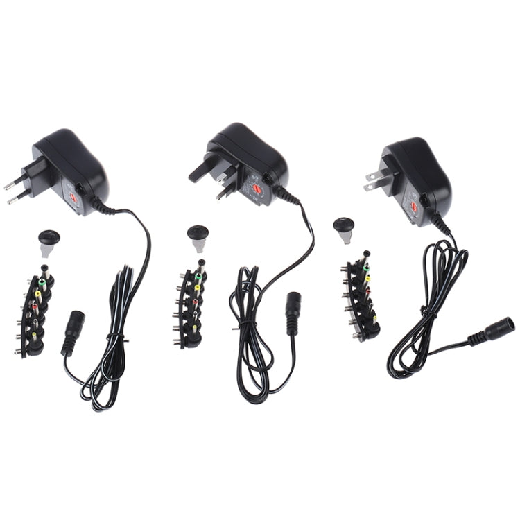 C5 3-12V 12W Adjustable Voltage Regulated Switch Power Supply Power Adapter Multifunction Charger With DC Tips(EU Plug)