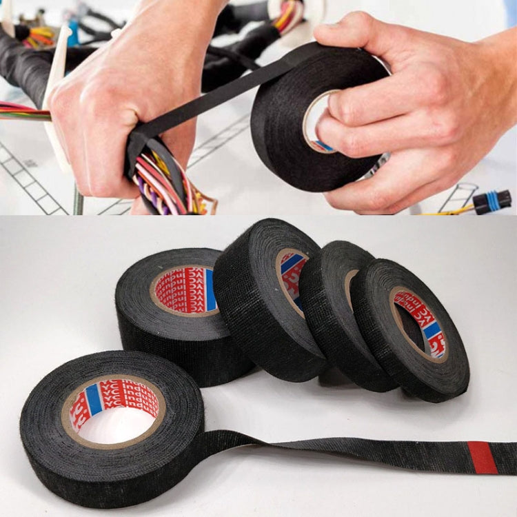 Automotive Wiring Harness Flannel Tape High Temperature Resistant And Water-resistant Wire And Cable Insulation Tape, Size: 9mm x 25m