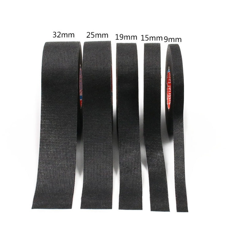 Automotive Wiring Harness Flannel Tape High Temperature Resistant And Water-resistant Wire And Cable Insulation Tape, Size: 15mm x 25m