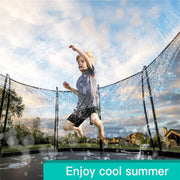 SSQ-B12M Garden Trampoline Watering Sprinkler, Specification: Yellow 8m