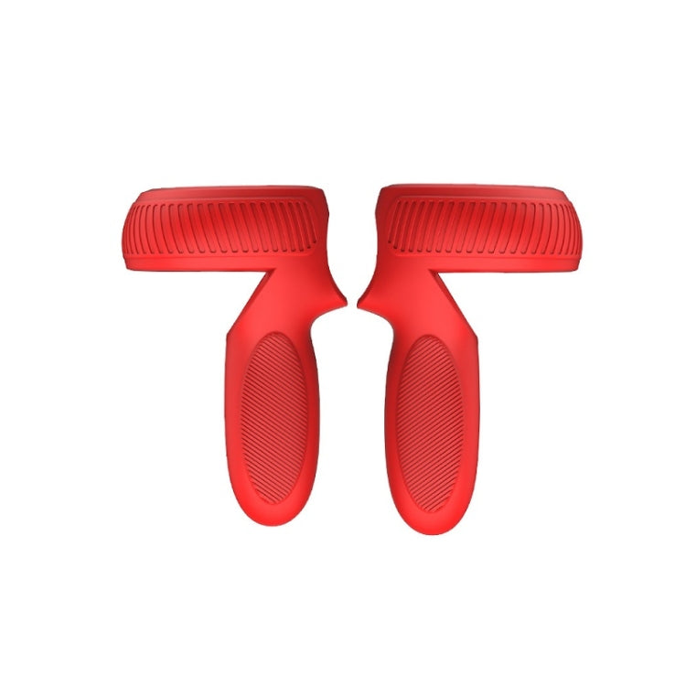 VR Handle Silicone Non-slip Drop Resistant Protective Cver For Meta Quest(Red) - VR Accessories by PMC TechLife | Online Shopping South Africa | PMC TechLife | Buy Now Pay Later Mobicred