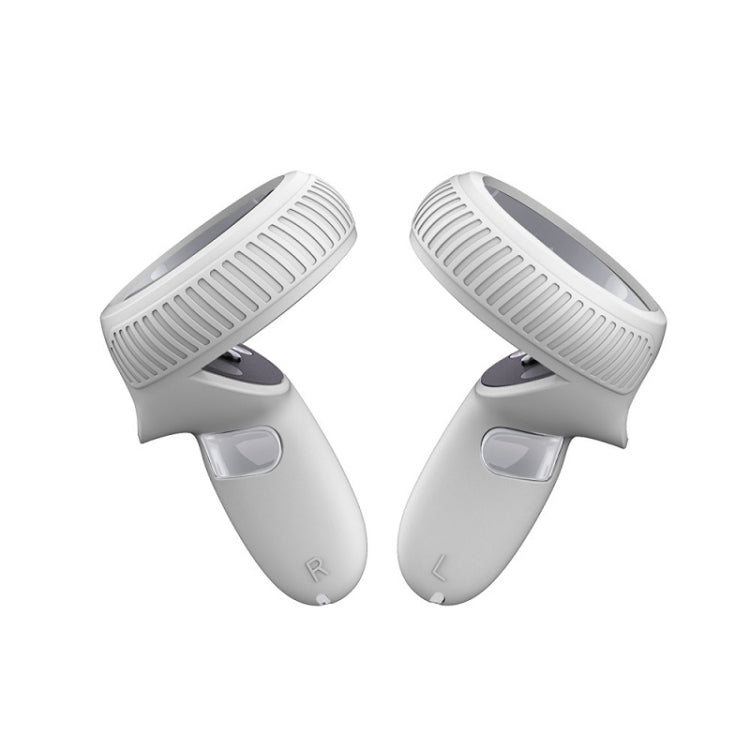 VR Handle Silicone Non-slip Drop Resistant Protective Cver For Meta Quest(White) - VR Accessories by PMC Jewellery | Online Shopping South Africa | PMC Jewellery | Buy Now Pay Later Mobicred