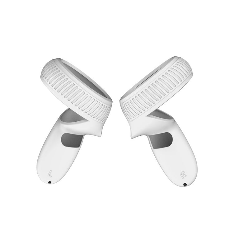 VR Handle Silicone Non-slip Drop Resistant Protective Cver For Meta Quest(White) - VR Accessories by PMC Jewellery | Online Shopping South Africa | PMC Jewellery | Buy Now Pay Later Mobicred