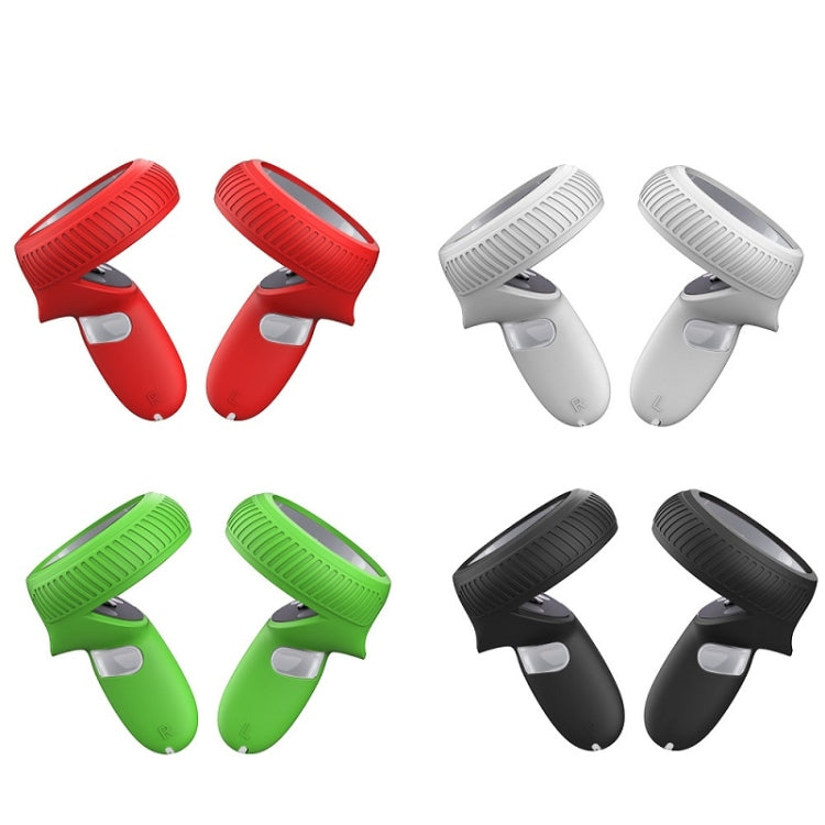 VR Handle Silicone Non-slip Drop Resistant Protective Cver For Meta Quest(White) - VR Accessories by PMC Jewellery | Online Shopping South Africa | PMC Jewellery | Buy Now Pay Later Mobicred