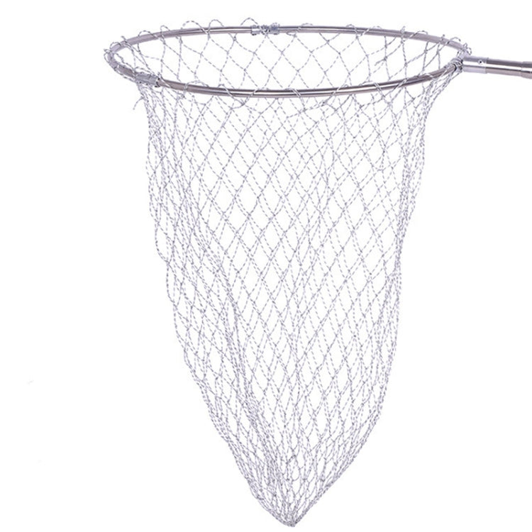 Foldable Stainless Steel Dip Net Head Fishing Net, Specification: Solid 40cm Big Mesh - Fishing Net by PMc TechLife | Online Shopping South Africa | PMc TechLife | Buy Now Pay Later Mobicred