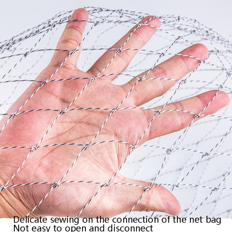 Foldable Stainless Steel Dip Net Head Fishing Net, Specification: Solid 45cm Big Mesh - Fishing Net by PMc TechLife | Online Shopping South Africa | PMc TechLife | Buy Now Pay Later Mobicred