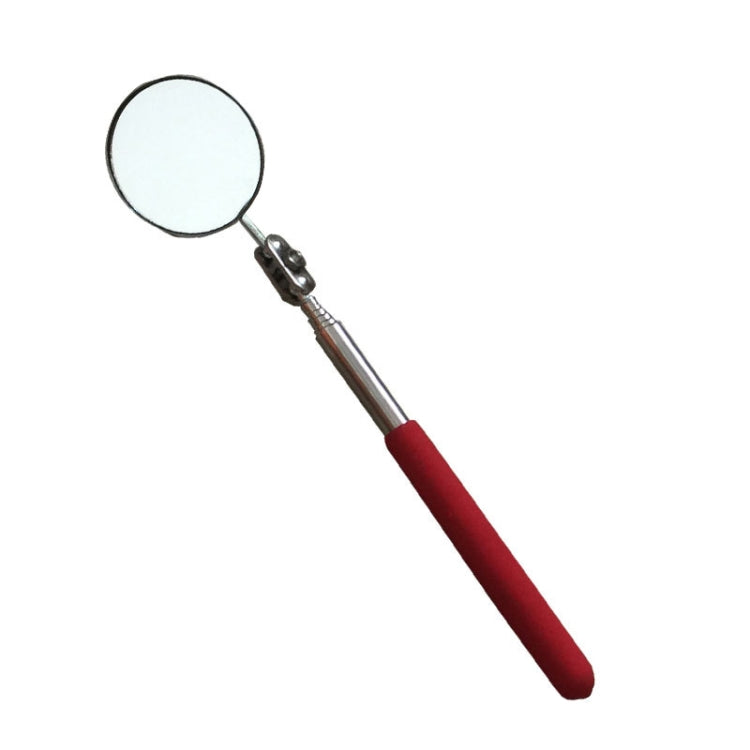 Car Repair Detection Mirror Universal Folding Telescopic Mirror Welding Chassis Inspection Mirror, Model: Red Handle 50mm - Inspection Tools by PMC TechLife | Online Shopping South Africa | PMC TechLife | Buy Now Pay Later Mobicred