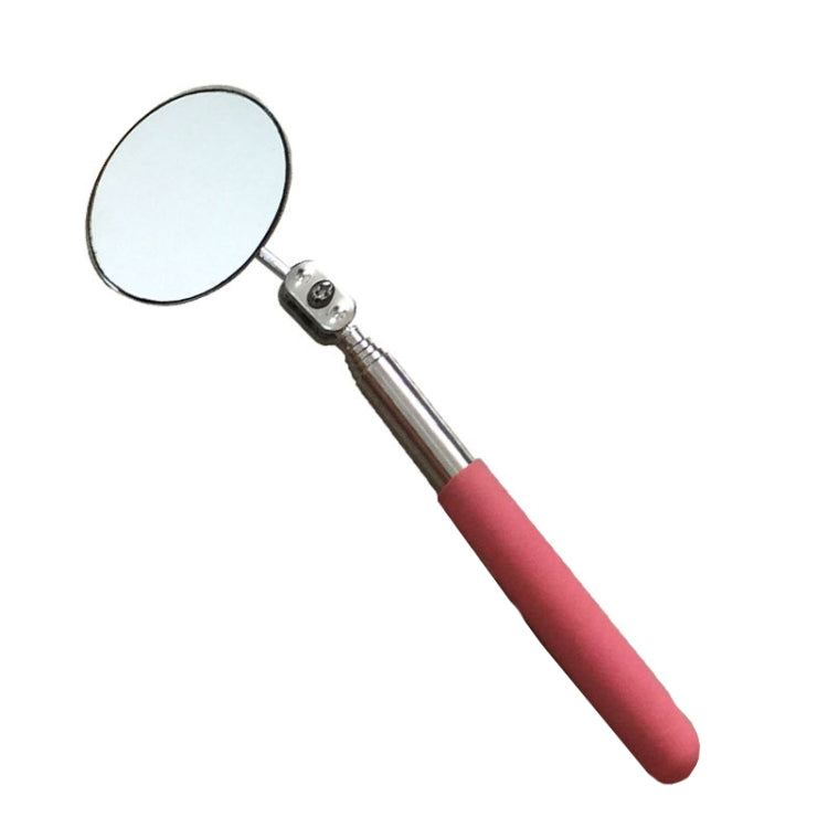 Car Repair Detection Mirror Universal Folding Telescopic Mirror Welding Chassis Inspection Mirror, Model: Pink Handle 50mm - Inspection Tools by PMC TechLife | Online Shopping South Africa | PMC TechLife | Buy Now Pay Later Mobicred