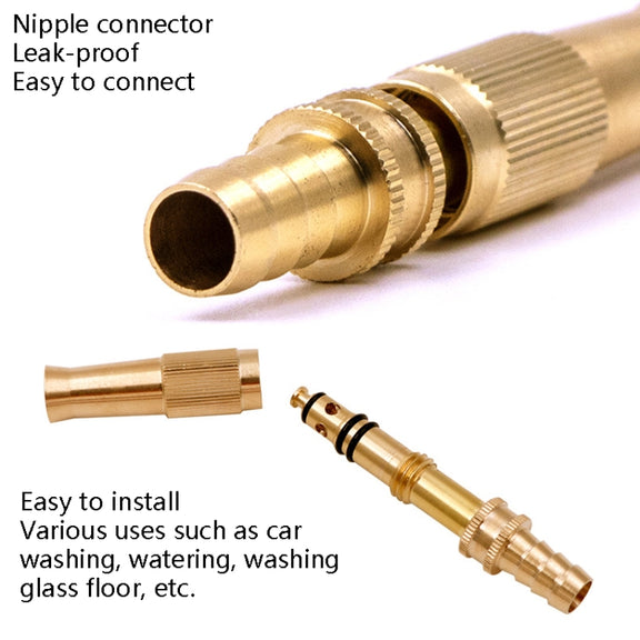 3 PCS Car Wash High Pressure Copper Straight Sprinkler House Garden Wishing Ground Sprinkler, Specification: Tower