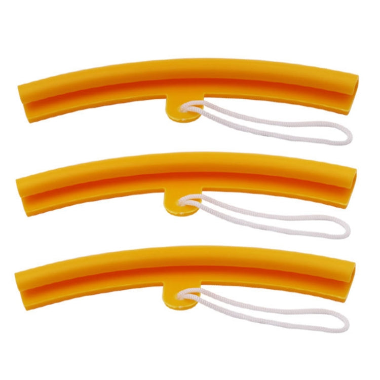 6 PCS Thickening Wear Resistant Scratch-Resistant Tire Wheel Steel Ring Protective Cover(Yellow) - Tire Repair & Installation Tools by PMC TechLife | Online Shopping South Africa | PMC TechLife | Buy Now Pay Later Mobicred