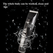 BF-868 LCD Digital Display Electric Hair Clipper Baby Children Adult Electric Hair Clipper Set(Gold)