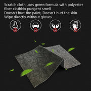 Car Scratch Repair Nano Cloth Repair Spray Paint Cloth Remover Scratch Wax(Black)