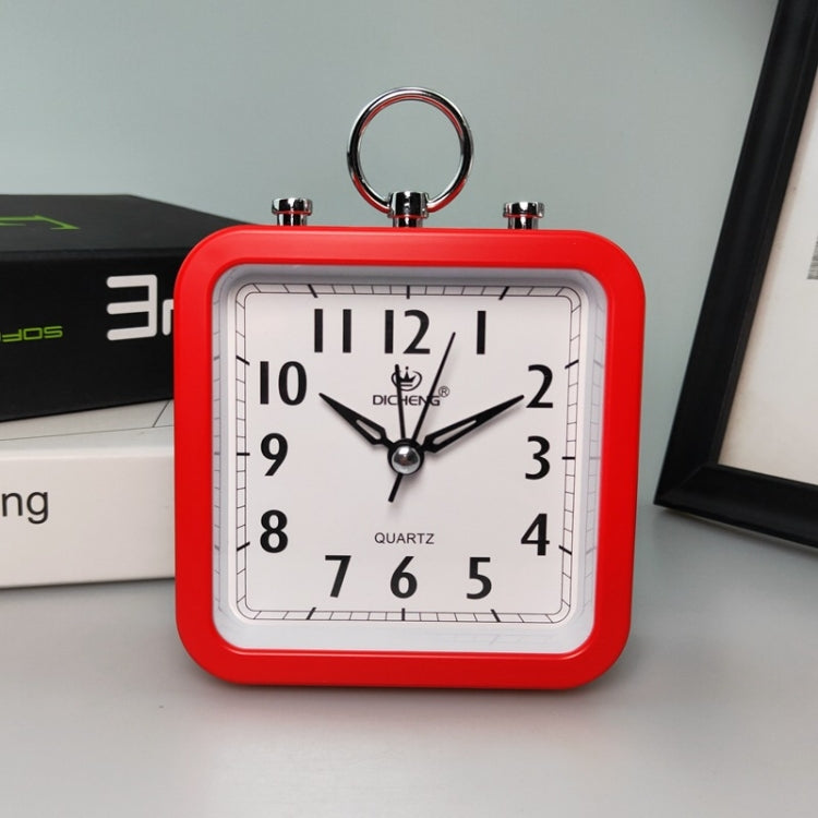 Candy Color Office Home Student Square Alarm Clock(Red) - Alarm Clocks by PMc TechLife | Online Shopping South Africa | PMc TechLife | Buy Now Pay Later Mobicred