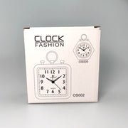 Candy Color Office Home Student Square Alarm Clock(Blue)