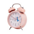 Student Cute Style Bell Alarm Clock Bedside Mute Clock With Light Specification��� Y35 4 Inch (Pink) - Alarm Clocks by PMc TechLife | Online Shopping South Africa | PMc TechLife | Buy Now Pay Later Mobicred