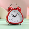 Student Metal Retro Digital Alarm Clock With Light(Red) - Alarm Clocks by PMc TechLife | Online Shopping South Africa | PMc TechLife | Buy Now Pay Later Mobicred