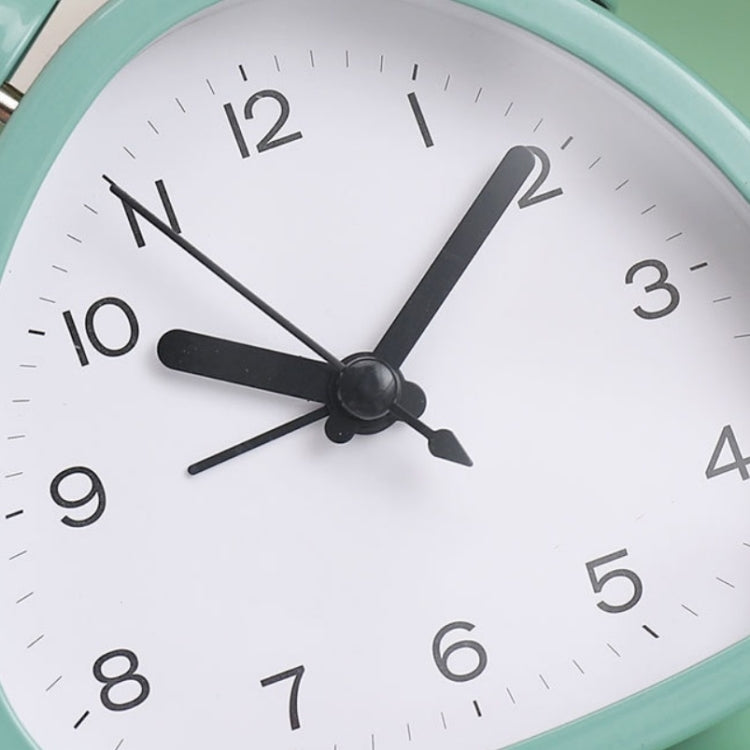 Student Metal Retro Digital Alarm Clock With Light(Green)