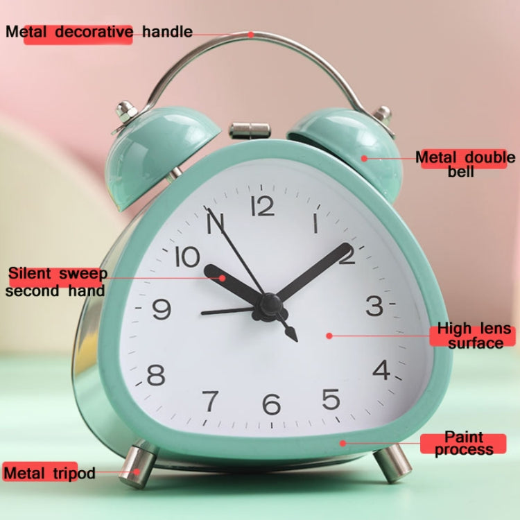 Student Metal Retro Digital Alarm Clock With Light(Green) - Alarm Clocks by PMc TechLife | Online Shopping South Africa | PMc TechLife | Buy Now Pay Later Mobicred