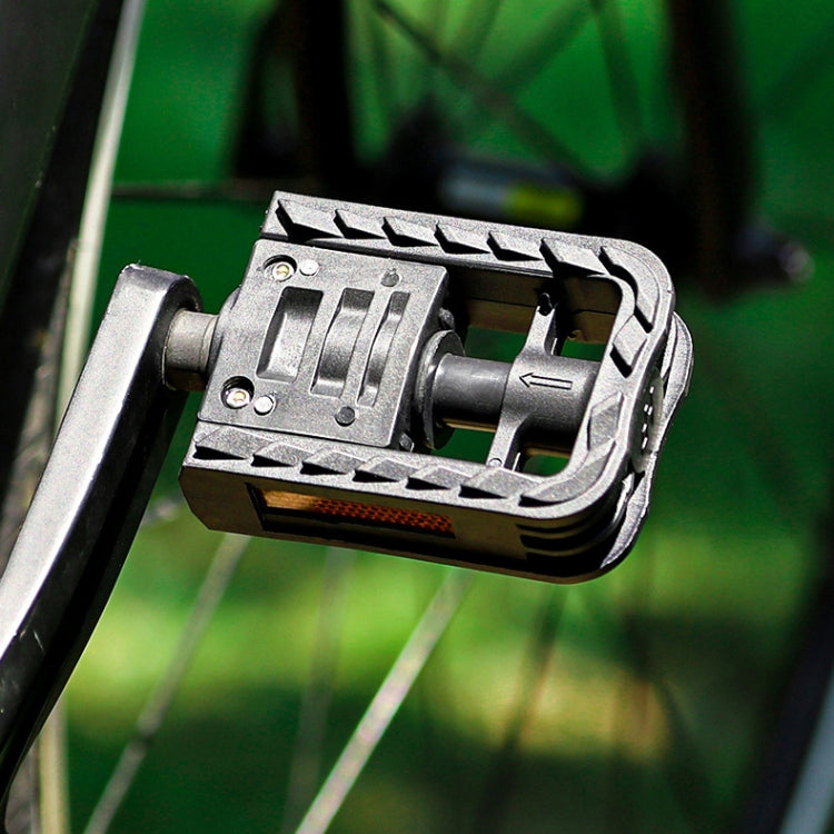 West Biking YP0802082 Bicycle Folding Pedal Bike Ball Axle Foot Pedal(Black) - free shipping - PMc TechLife - Order now!