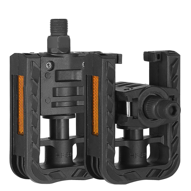 West Biking YP0802082 Bicycle Folding Pedal Bike Ball Axle Foot Pedal(Black) - free shipping - PMc TechLife - Order now!