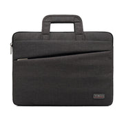 YOBAN Y-923-1 Casual Laptop Bag Water-resistant Tablet Business Bag, Size: 14 inch(Dark Gray)
