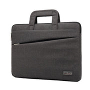 YOBAN Y-923-1 Casual Laptop Bag Water-resistant Tablet Business Bag, Size: 14 inch(Dark Gray)
