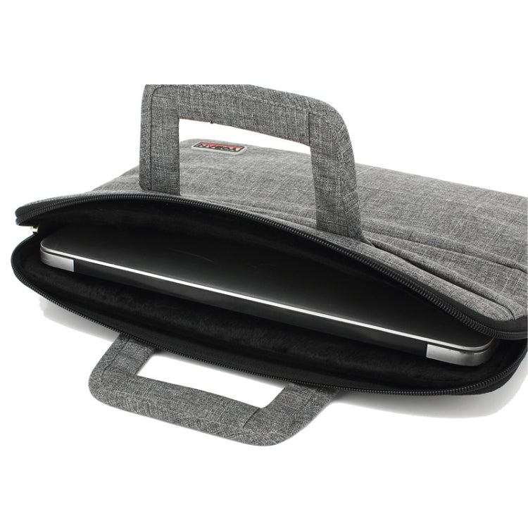 YOBAN Y-923-1 Casual Laptop Bag Water-resistant Tablet Business Bag, Size: 14 inch(Dark Gray)